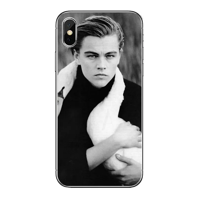 Phone Skin Case Leonardo Dicaprio Young White Swan Portrait For Huawei P20 Lite Nova 2i 3i 3 GR3 Y6 Pro Y7 Y8 Y9 Prime 2018 2019 |