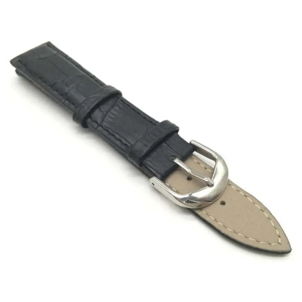 Leather Watches Band Strap 14mm 16mm 18mm 20mm Brown White Green Black Red Woman Man Watchbands Watch Belts | Наручные часы