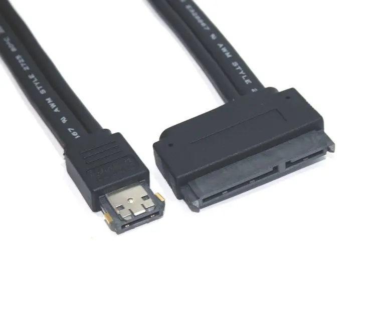 Силовой eSATA (esata + usb) 12В 5В на SATA 22pin кабель питания|power esata|sata 22pinesata esata |