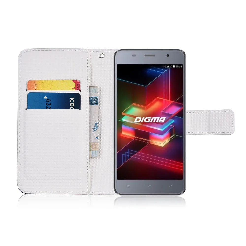KESIMA для Digma LINX X1 Pro 3g мультфильм бумажник из искусственной кожи чехол мода прекрасный крутой чехол телефона сумка щит