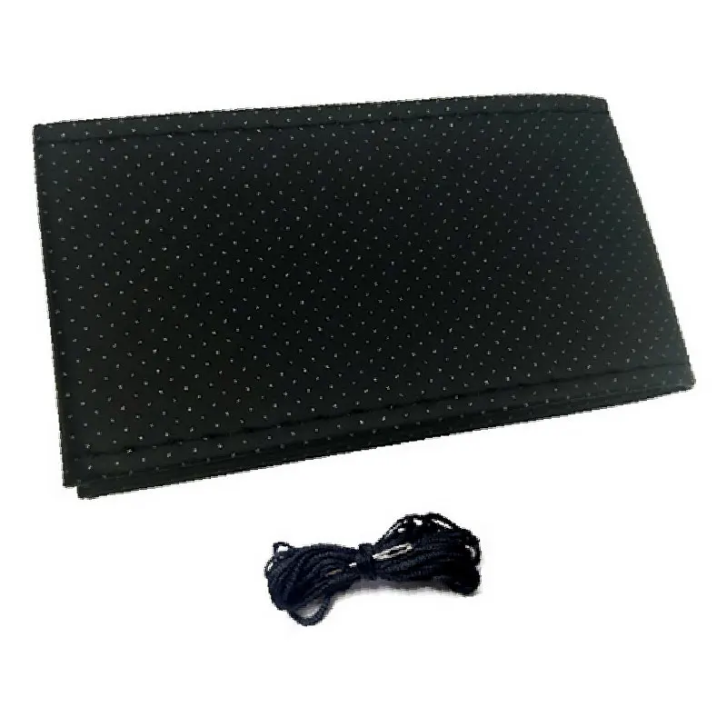 Новый Плетеный чехол рулевого колеса автомобиля 1 шт. сделай сам 38 см