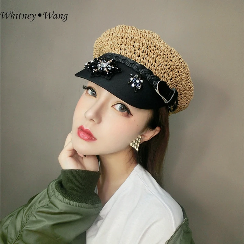 WHITNEY WANG 2019 г. модная уличная одежда дизайнерский стиль стразы в стиле пэчворк