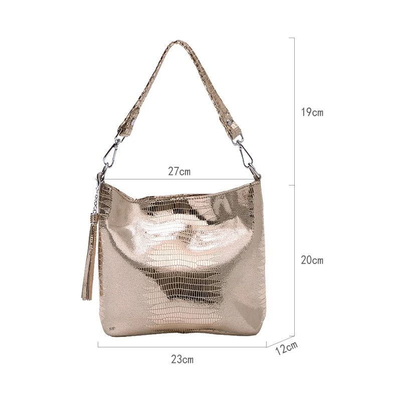 Для женщин из натуральной кожи женские сумки через плечо кисточкой сумка для