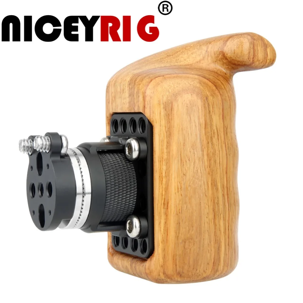 Ручка для камеры NICEYRIG DSLR ручка ARRI Rosette Стабилизатор Rig (правая рука)|Клетки камер| |