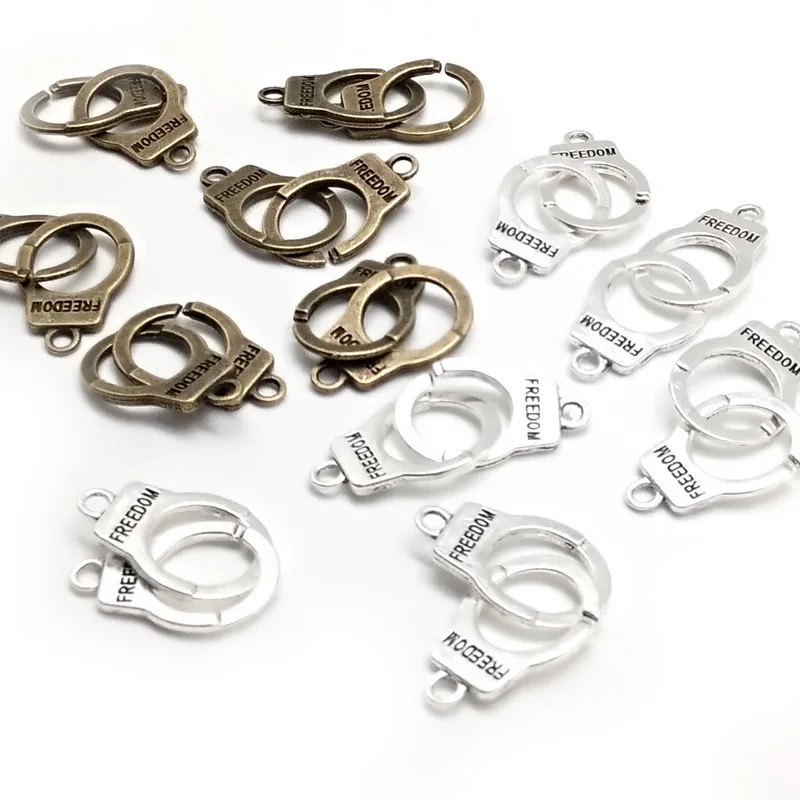 Высококачественный 10 пара/лот Античный Золотой/Серебряный цвет индивидуальная