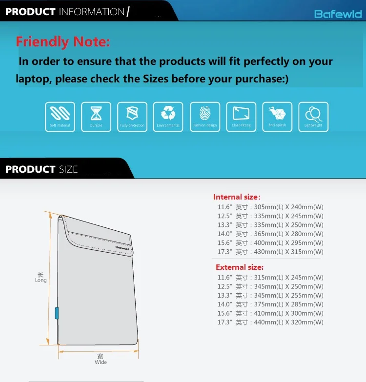 Водонепроницаемая сумка для ноутбука Apple Macbook AIR Pro Retina Touc Bar 11 12 13 3 14 15 4 17 дюймов