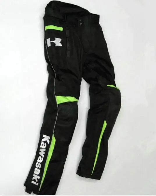 Оптовая продажа для Kawasaki Team зимние мотоциклетные Брюки Мотокросс брюки гонок по