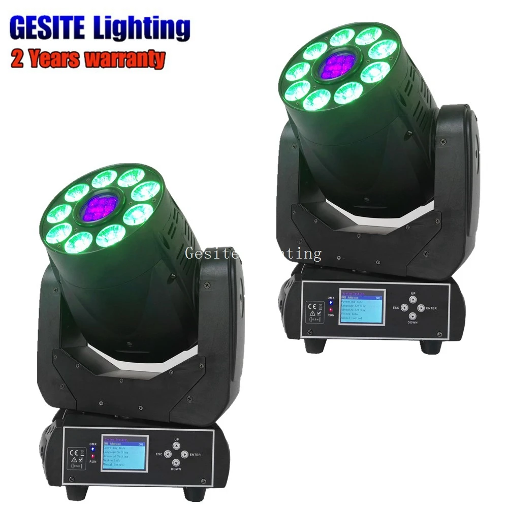 75w rgbw DMX прожектор с цифровым дисплеем | Лампы и освещение