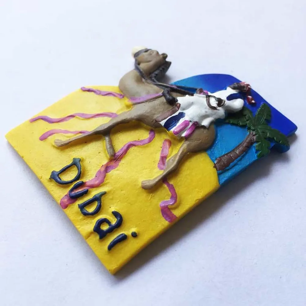 Новое прибытие Ближний Восток Дубай пустыня пейзаж верблюды магнит на