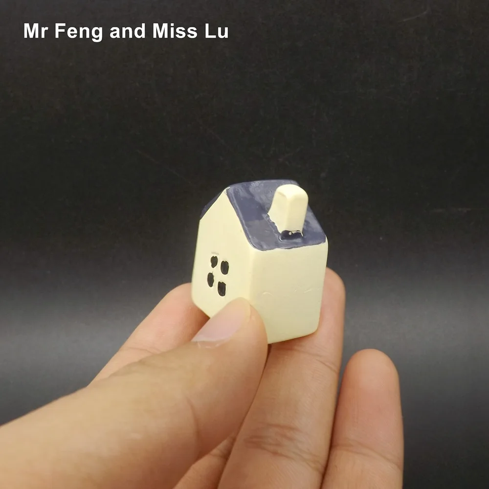 Домашняя Миниатюрная игрушка микро дом модель из смолы для детей|resin holder|resin