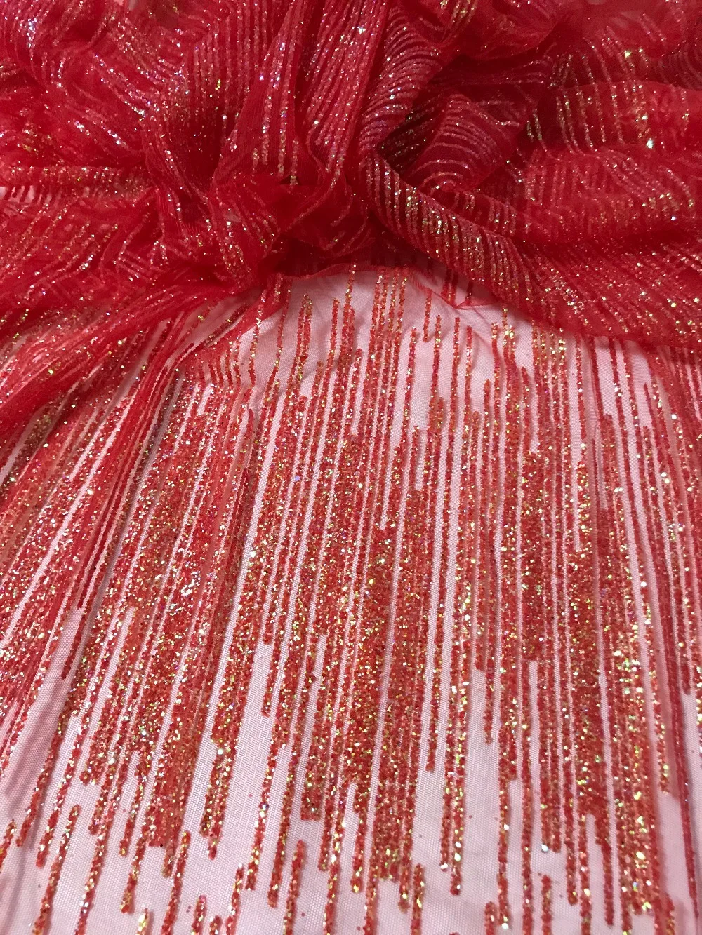 Женская Вышивка африканская нигерийская кружевная ткань из искусственного