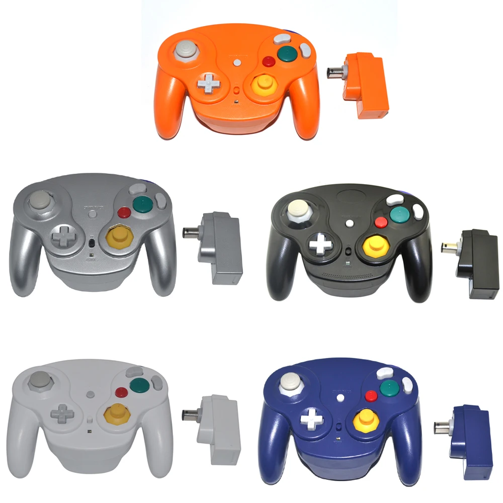 2.4GHz Wireless  Gamepad Controller Gamepad joystick with receiver for GameCube for NGC