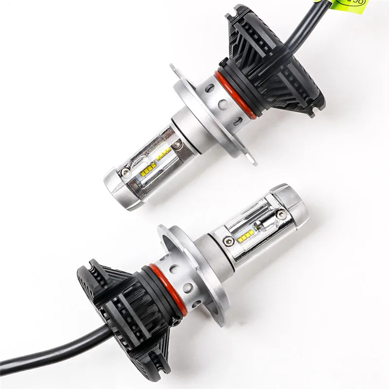 2 шт. Автомобильные светодиодные лампы H4 50 Вт 6000 лм к 12 В|headlight bulb|car headlight bulbsh4 led car |