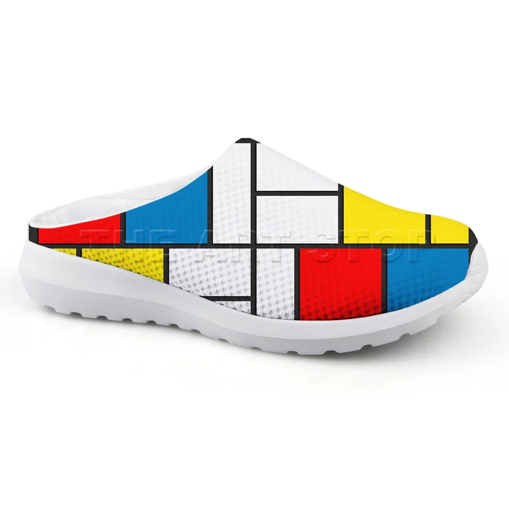 Мужские летние сандалии Новинка мужские шлепанцы сетчатая повседневная обувь с