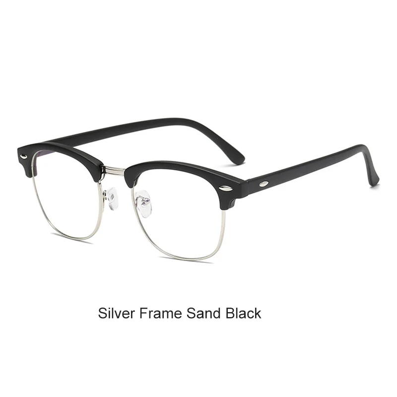 Silver Sand Black VEGA Eyewear Oval Blue Light glass es для компьютера, мужчины, женщины, стекло для ПК, синий Блокер, компьютерное стекло es, лучшие игровые очки VG247 - Цвет оправы: Silver Sand Black