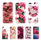 Чехол-накладка для Huawei P10, P20, P8, P9 Lite 2017, силиконовый, с цветами, для Huawei P20 Pro, P10, P Smart Plus, P9 Lite, Mini