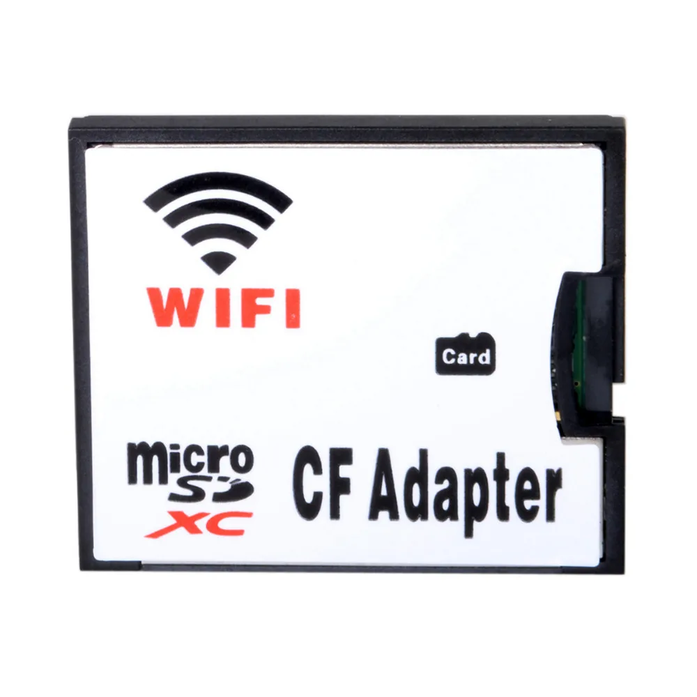Cablecc Wi Fi адаптер карта памяти TF Micro SD к CF компактный набор флэш карт для цифровой