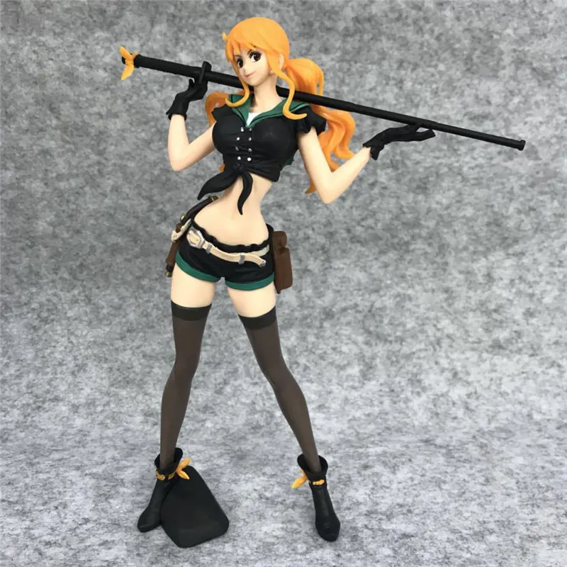 24 см аниме One Piece флажок &quotБриллиант&quot Ship Nami Код: B ПВХ фигурка игрушка