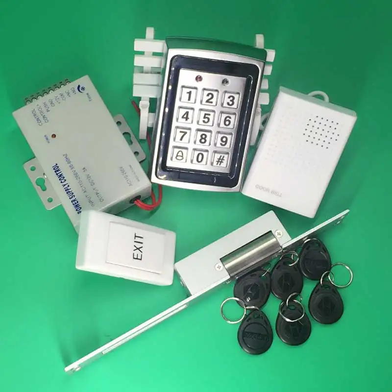 Полная уличная система контроля доступа с Rfid картой металлическим корпусом и