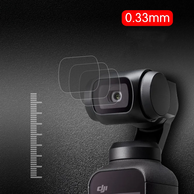 1/2/3 комплекта DJI OSMO карманная Защитная пленка для экрана из закаленного стекла +