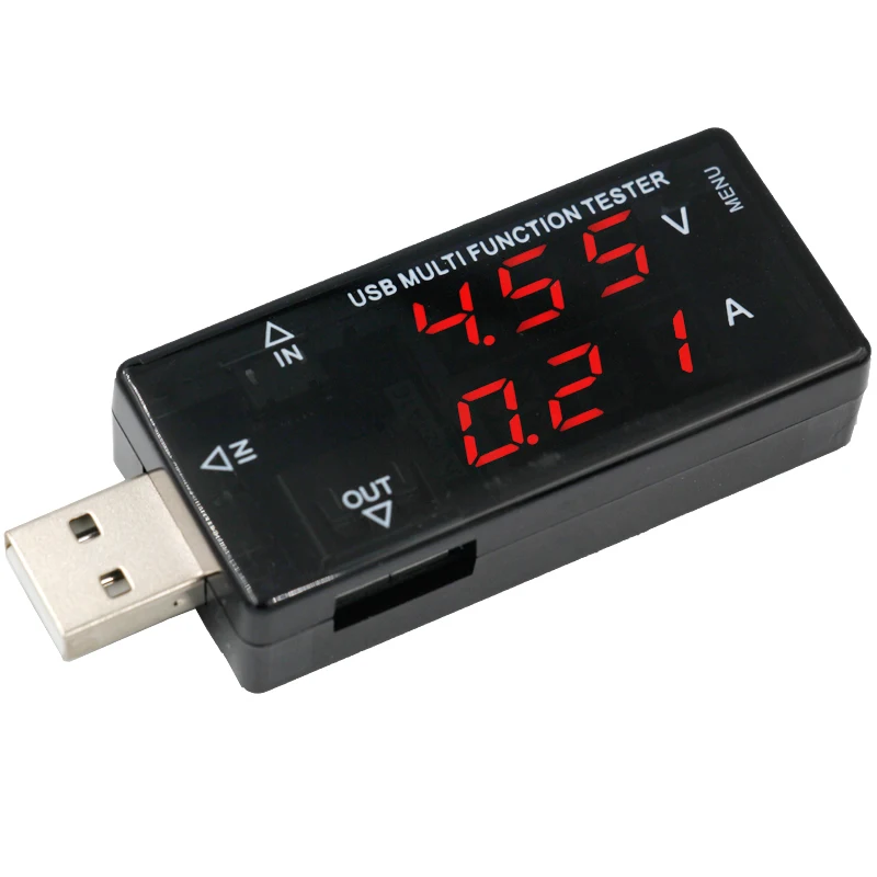 Dhl fedex 100 шт./лот USB измеритель мощности тока напряжения тестер времени детектор
