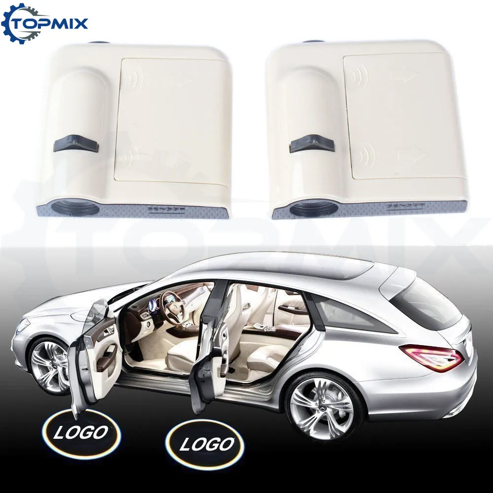 Беспроводной автомобильный проектор логотипа двери 2x добро пожаловать