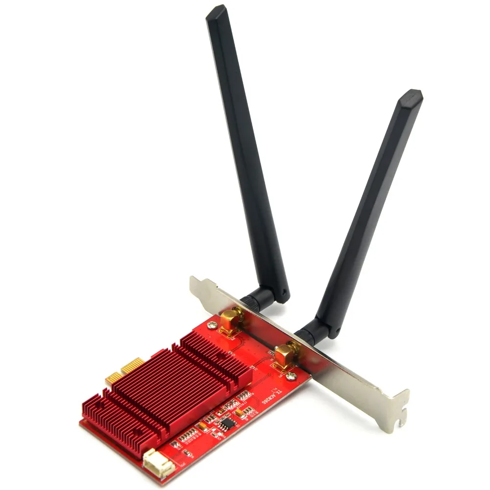 WTXUP для Intel 8265ac 802.11AC 867 Мбит/с 8265 беспроводной PCi E WiFi адаптер PCI Express настольная