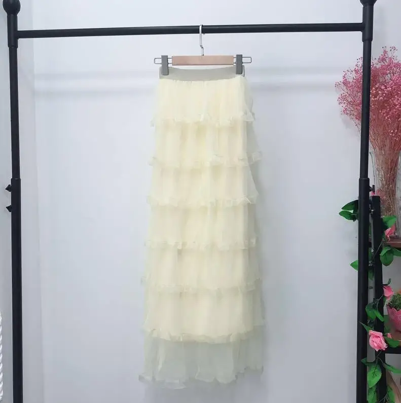 Beige skirt Кафтан абайя Турецкая мусульманская юбка Женский кафтан марокаин исламские юбки летние Рамадан эльбисе мусульман - Цвет: Beige skirt