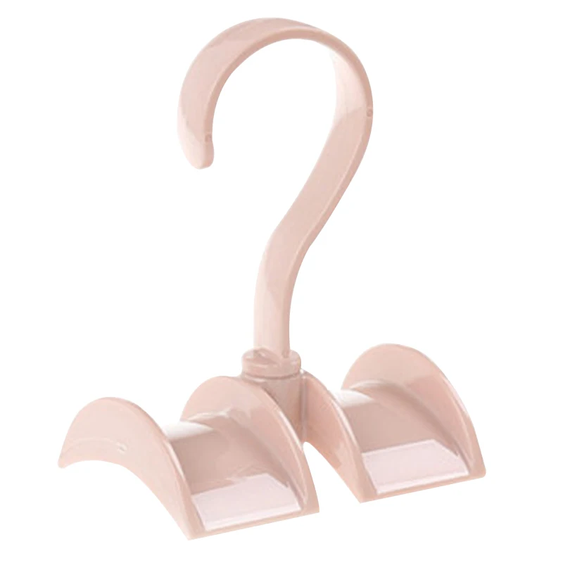 10x13cm Pink Loozykit 20 когтей белые домашние вращающиеся держатели для хранения пластиковые стеллажи для галстуков/ремней/шарфов органайзер для мелочей вешалка крючки держатель - Цвет: 10x13cm Pink