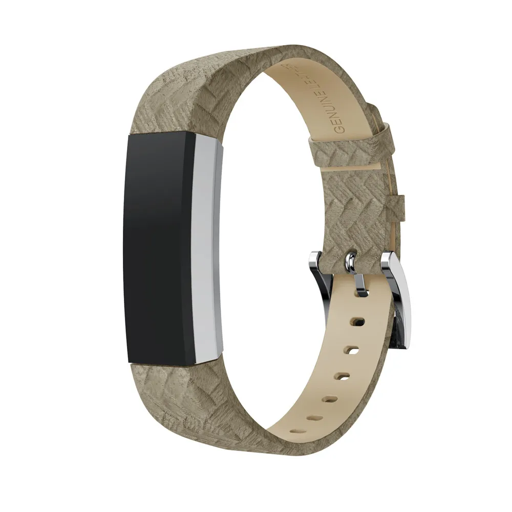 Роскошный ремешок из натуральной кожи, сменный Браслет Для Fitbit Alta/Alta HR трекер, Высококачественный Браслет, блестящий ремешок