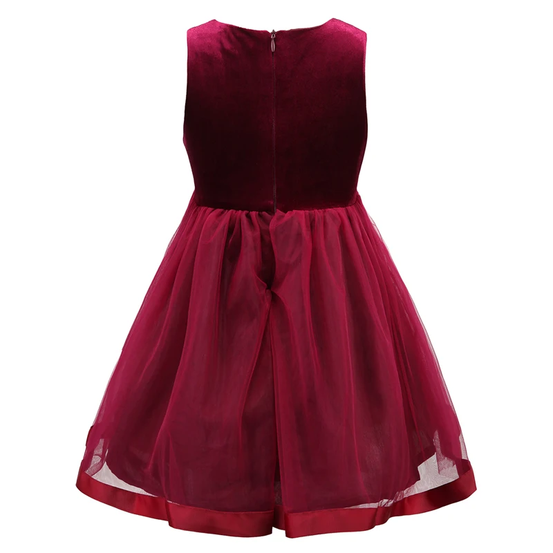 От 2 до 8 лет платье принцессы для девочек Сезон осень-зима вечерние чное