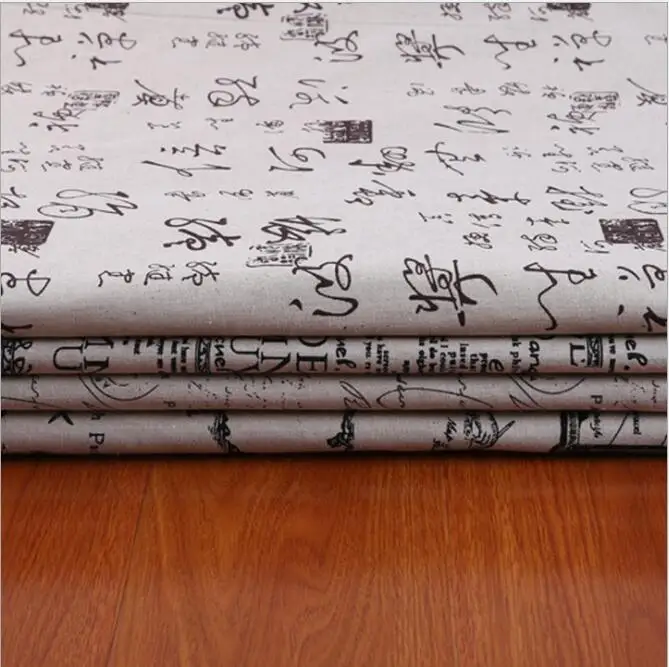 50*150 см хлопчатобумажная льняная ткань для шитья своими руками дивана занавески