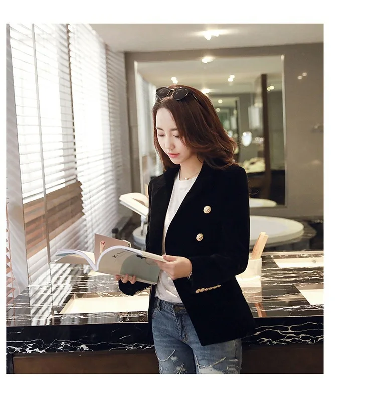 Nicesense блейзер feminino женские блейзеры и куртки veste femme manche longue jaqueta feminina veste черный костюм для женщин