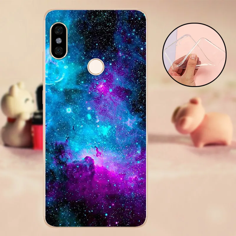 Чехол для телефона Xiaomi Redmi Note 5, силиконовый чехол-бампер для Xiaomi Redmi Note 5 Pro, мягкий силиконовый прозрачный чехол, Funda - Цвет: FZXYV