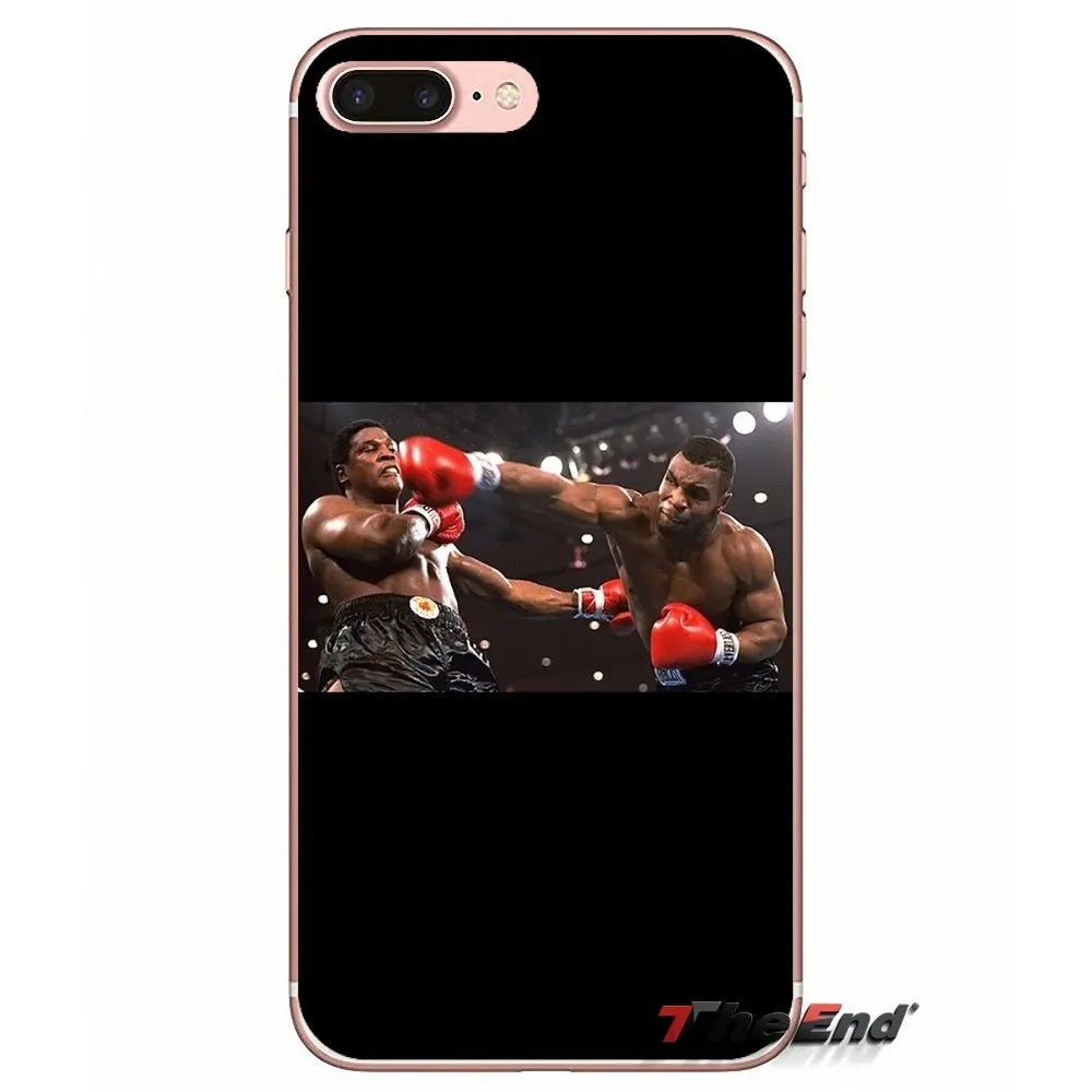 boxing king Mike Tyson punch Transparent TPU Case Covers For Huawei P Smart Y6 Ascend P8 P9 P10 Plus Nova P20 Lite Pro Mini 2017 | Мобильные