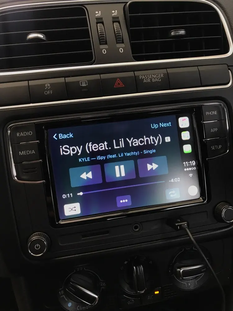 Немецкий Русский Турецкий язык RCD330 Plus CarPlay радио для гольфа 5 MK5 MK6 CC Tiguan Passat B6 B7 Polo 6RD035187B