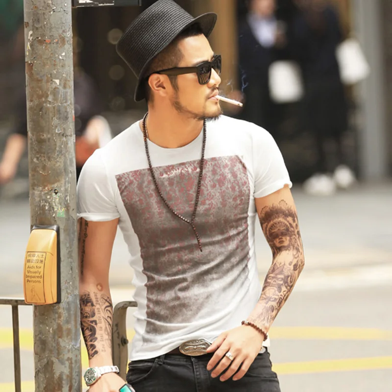 Saints летняя Стильная мужская футболка от известного бренда Мужская хлопковая