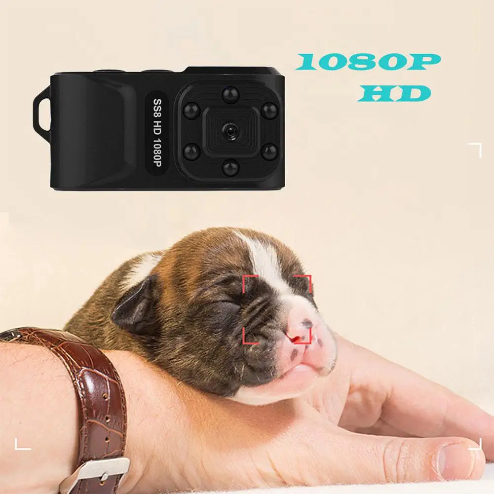 Автомобильный мини видеорегистратор с поворотом на 360 градусов камера HD 1080P