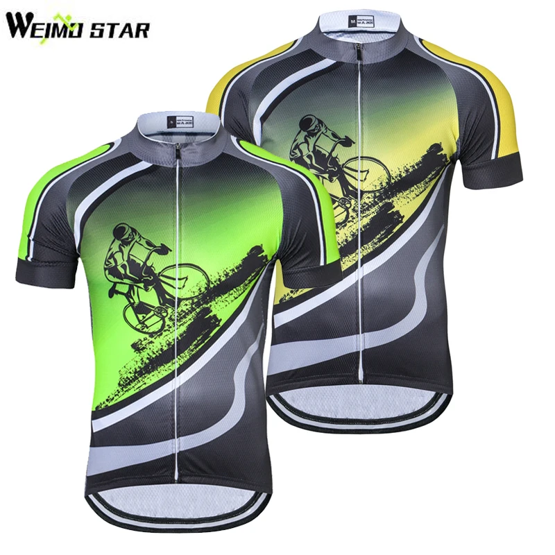 

Weimostar Велоспорт Джерси Дышащая MTB велосипедная одежда мужская велосипедная Джерси Ropa Ciclismo дышащая быстросохнущая одежда