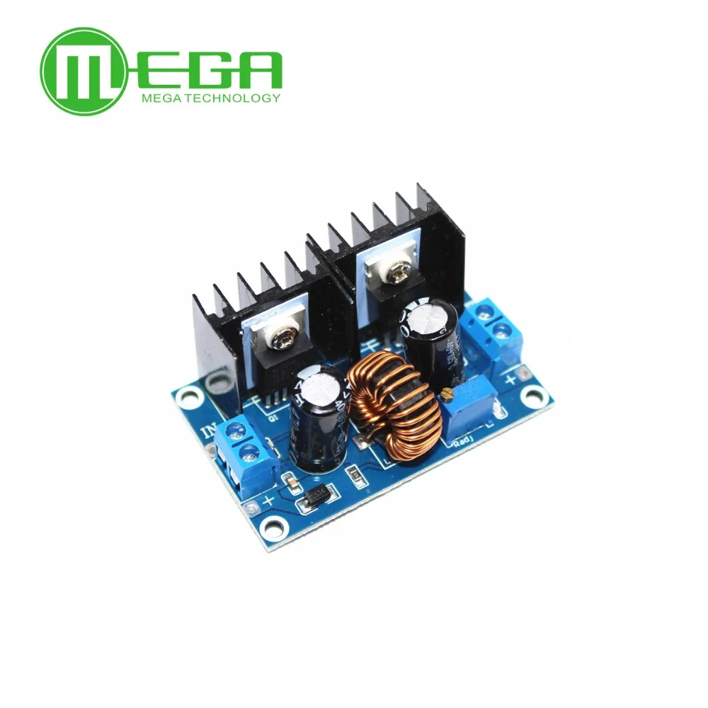 XL4016 PWM Регулируемый понижающий модуль платы 4-36 в до 1,25-36 в, максимальный понижающий преобразователь 8A 200 Вт, источник питания