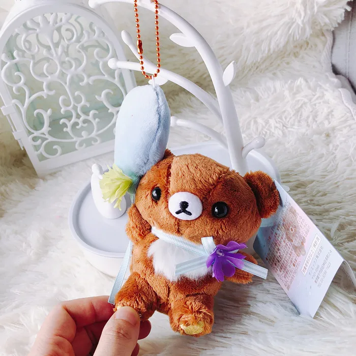 OCHGEP милый мультфильм Rilakkuma плюшевые игрушки небольшой кулон Чучела животные