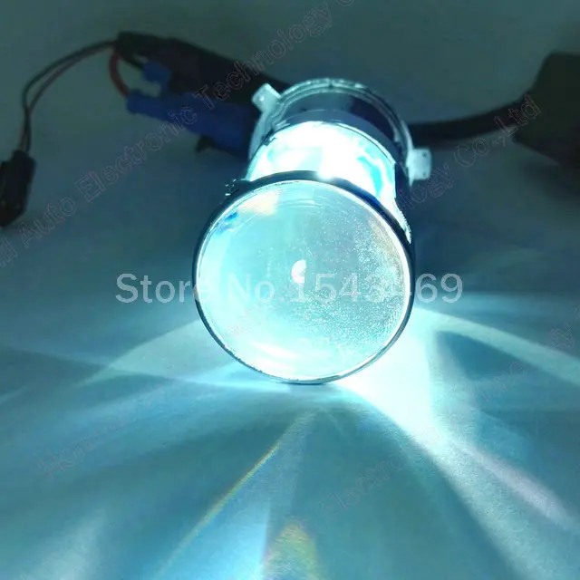 2 шт. bi xenon объектив би ксеноновые H4 Биксенон Проектора автомобиль hid проектора