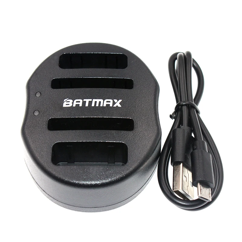 Аккумуляторная батарея Batmax 2 шт. б/у 13L NB13L + зарядное устройство с 4 USB портами для