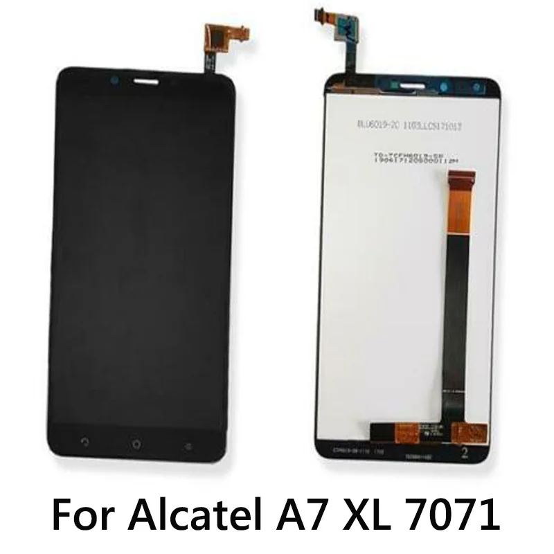 ЖК дисплей для Alcatel A7 XL A7XL 7071D 7071X 7071DX сенсорный экран дигитайзер сборка замена