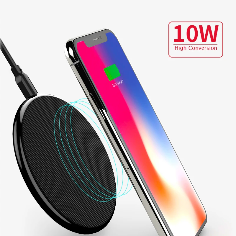 Беспроводное зарядное устройство 15 Вт Qi для iPhone быстрая Беспроводная зарядка