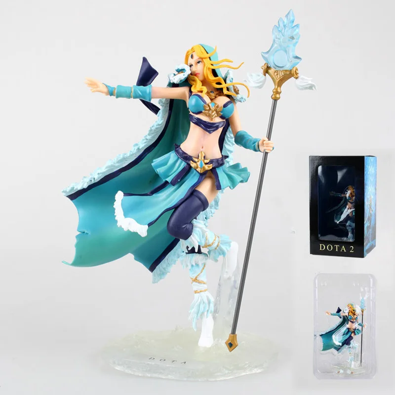 22 см удивительная игра Dota 2 Хрустальная девушка персонаж мясника ПВХ экшн-Фигурки