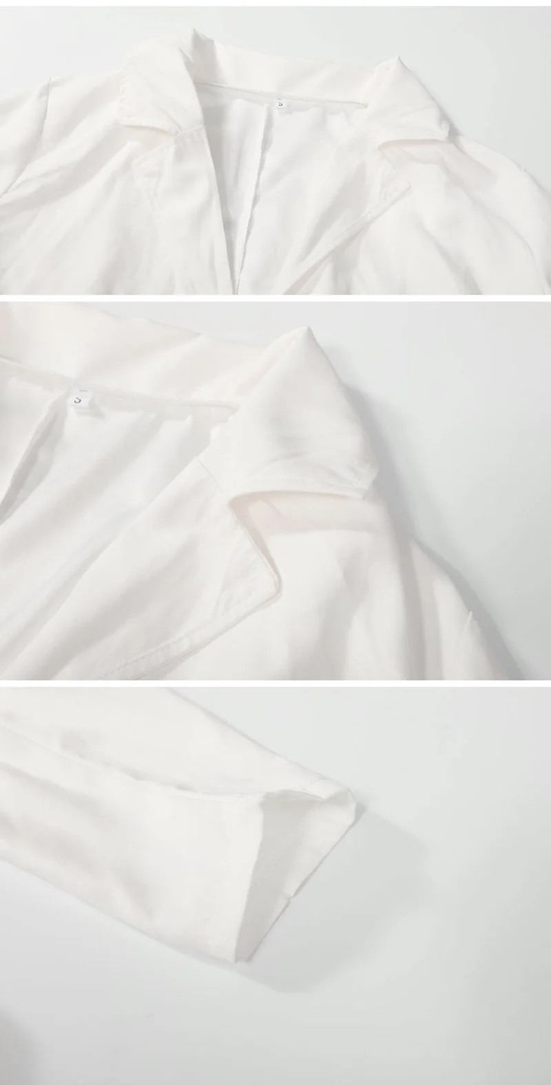 Осень 2018 длинный женский элегантный белый тренчкот офисный официальный