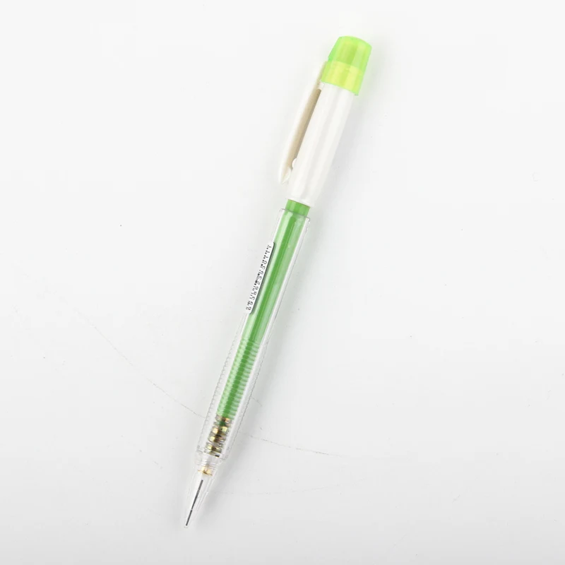 Набор из 3 Pentel Fiesta AX105 Techniclick механический карандаш 0,5 мм Япония 10 цветов на выбор - Цвет: 3 Green  White Clip