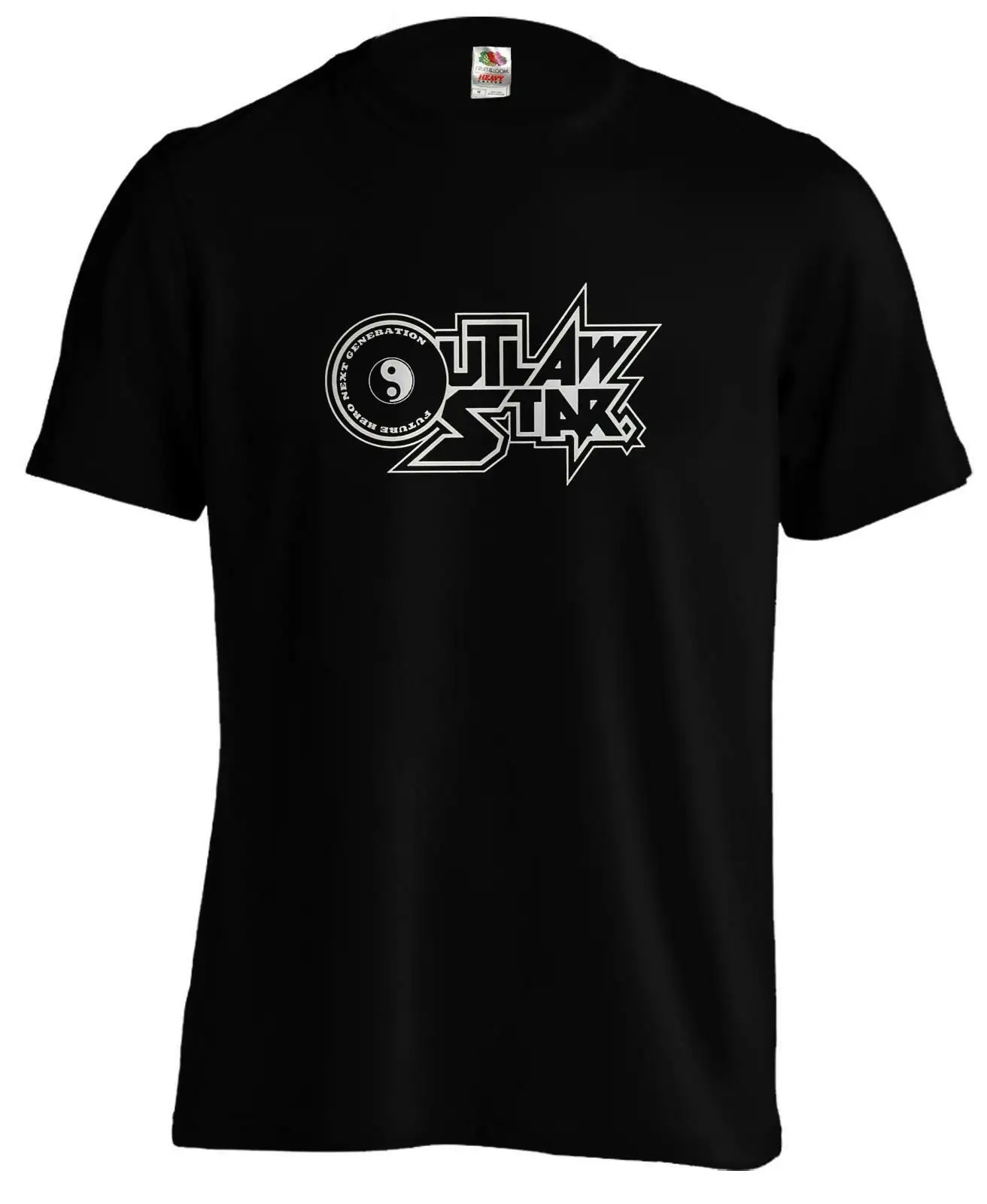 Футболка Outlaw Star Gene Starwind с логотипом Аниме Манга|Мужские футболки| |