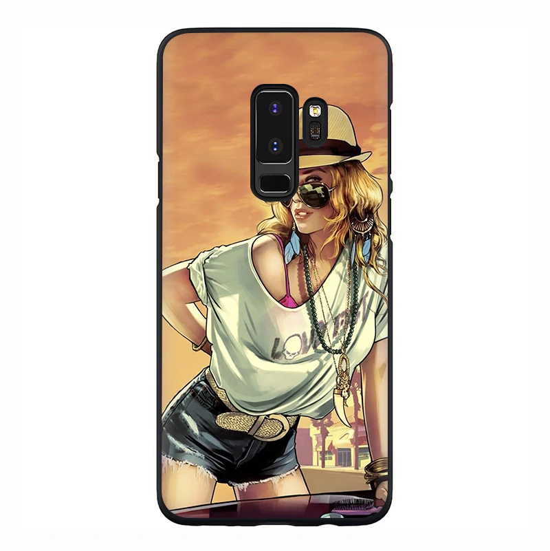 B3 GTA 5 Grand Theft мягкий чехол для телефона samsung Galaxy M10 20 30 S6 7 Edge S8 9 10 Plus Note8 9 - Цвет: B3